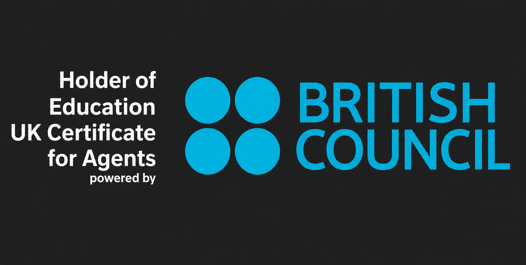 British Council - Holder of Education UK Certificate for Agents